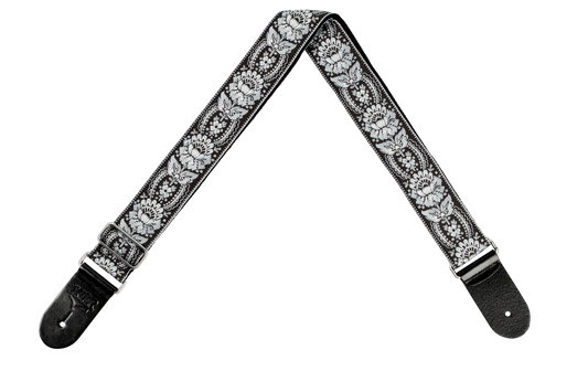 XTR 2 Inch Floral Jacquard Weave Guitar Strap