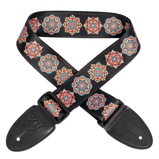 Xtreme LS406 2 Inch Mandala Art Series Guitar Strap