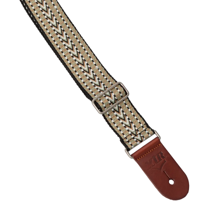 XTR 2 inch Woven Guitar Strap - Vintage Faded Green — view 2
