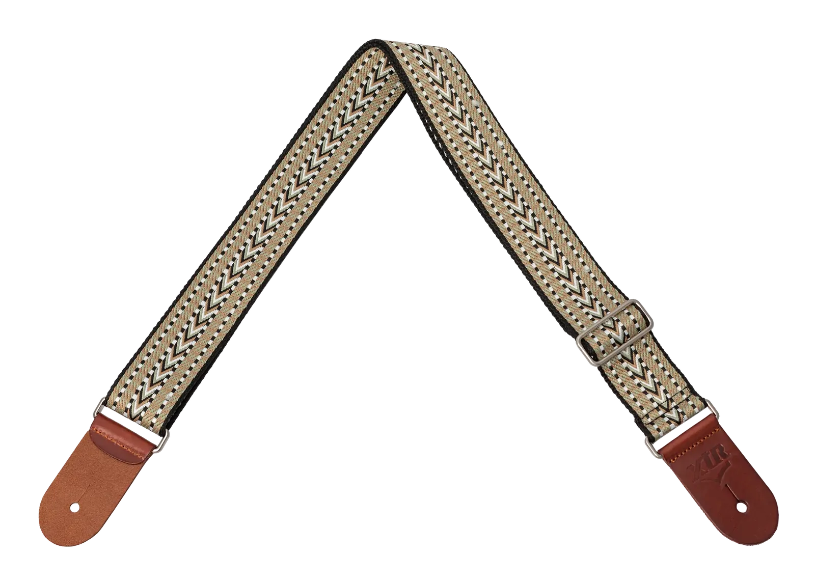 XTR 2 inch Woven Guitar Strap - Vintage Faded Green