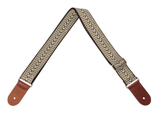 XTR 2 inch Woven Guitar Strap - Vintage Faded Green