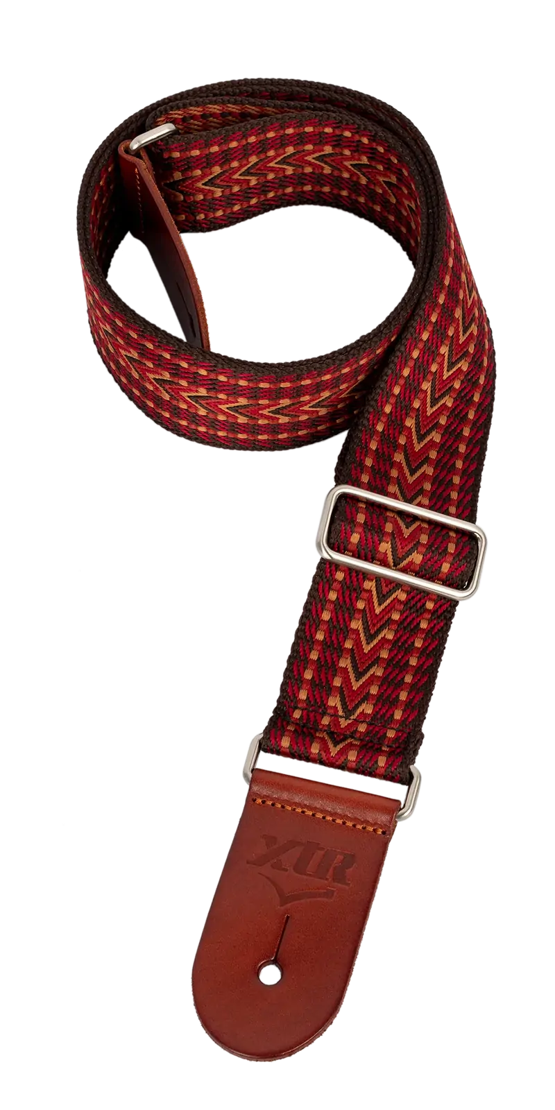 XTR 2 Inch Woven Strap - Rich Vintage Red — view 4