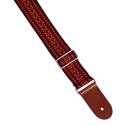 XTR 2 Inch Woven Strap - Rich Vintage Red — view 2