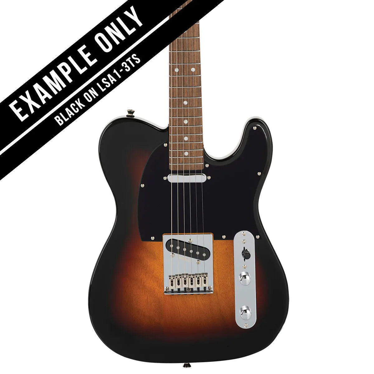 Levinson Sceptre Arlington Standard 1 Ply Pickguard - Black — view 2