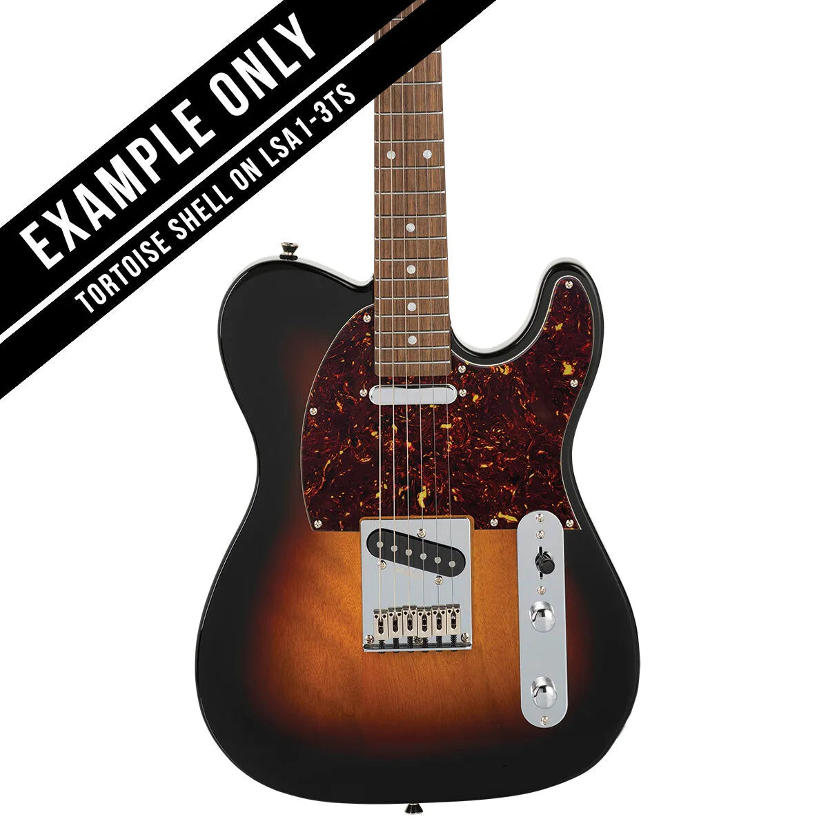 Levinson Sceptre Arlington 3 Ply Tortoise Shell Pickguard for Standard Guitar — view 2