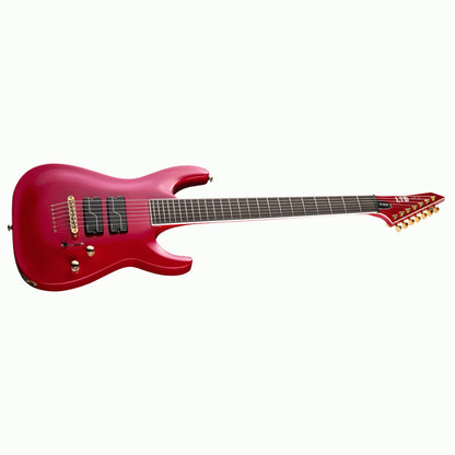 ESP LTD Stephen Carpenter SC-607 Baritone Guitar - Magenta Finish — view 3
