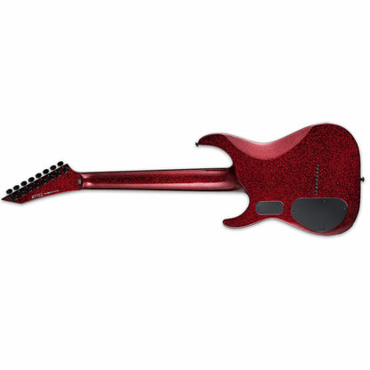 LTD SC-608B Baritone 8-String Guitar Red Sparkle Finish, Mahogany Body, Maple Neck, Fishman Fluence Pickups — view 2