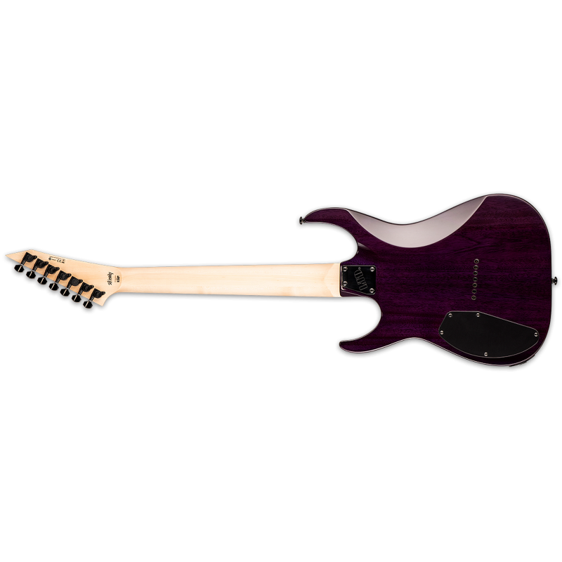 LTD Sir Hedley 200 Series SH-207 7-String Guitar with Mahogany Body and ESP Designed LH-307 Pickups — view 2