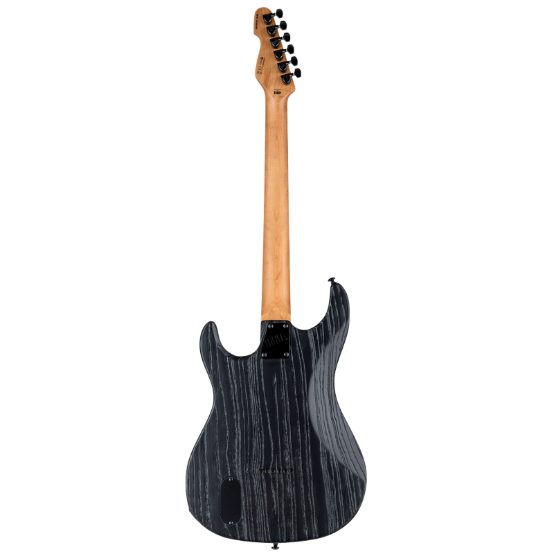 LTD SN-1000HT Fire Blast Electric Guitar with Fishman Fluence Humbuckers and Roasted Maple Neck — view 2
