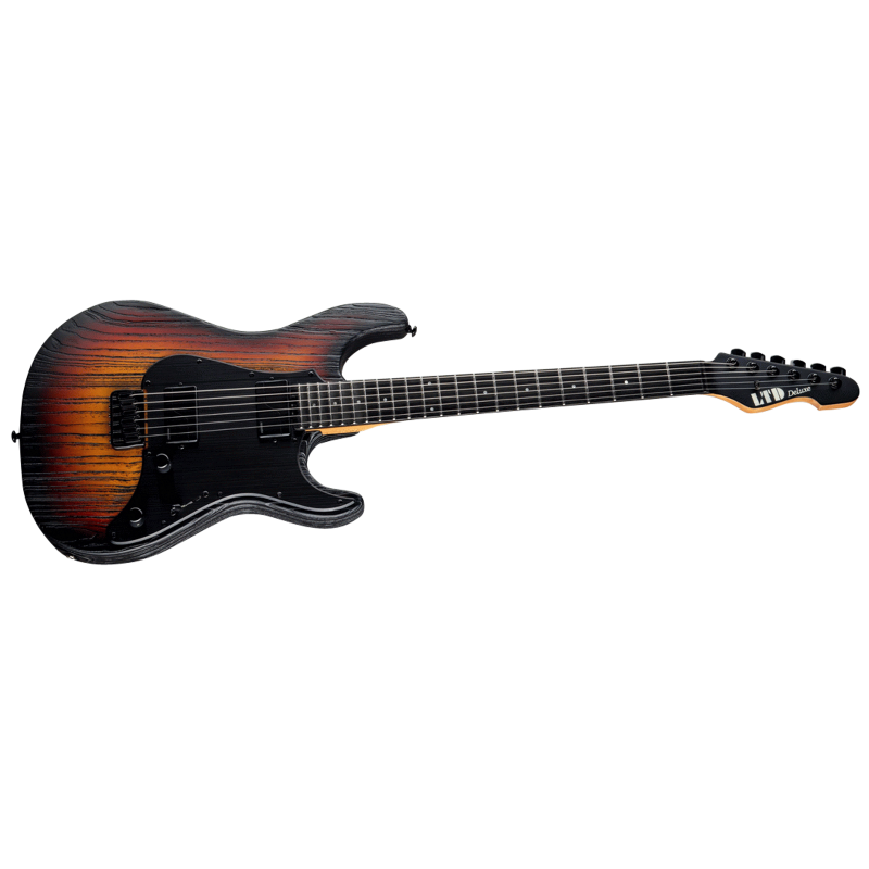 LTD SN-1000HT Fire Blast Electric Guitar with Fishman Fluence Humbuckers and Roasted Maple Neck — view 3