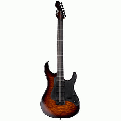 ESP LTD SNAPPER HT QM Dark Brown Sunburst Electric Guitar