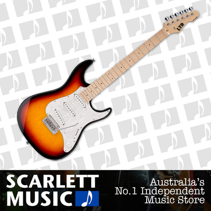 ESP LTD SN-200 Electric Guitar 3 Tone Sunburst — view 2