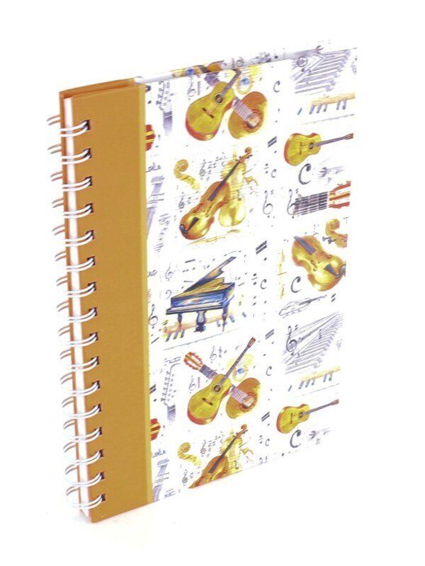 A5 Spiral Bound Lined Pages Notebook by Little Snoring Ltd.