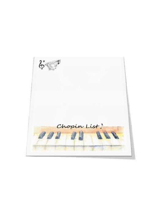 Slant Pad - Chopin List by Little Snoring Ltd