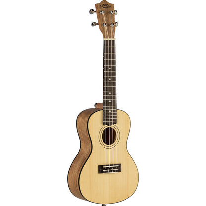 Lanikai Spruce Series Concert Ukulele with Gig Bag, Laminated Spruce Top, Pacific Walnut Back, Satin Finish, NuBone XB Nut, Aquila Strings — view 3