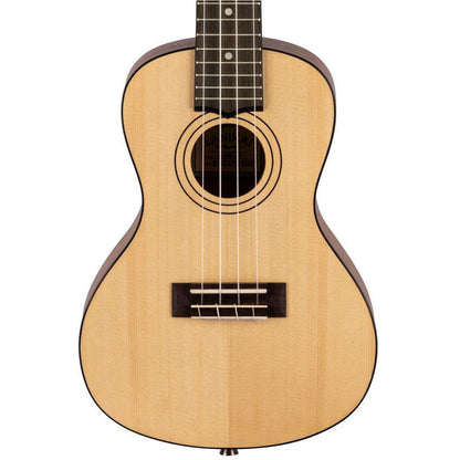 Lanikai Spruce Series Concert Ukulele with Gig Bag, Laminated Spruce Top, Pacific Walnut Back, Satin Finish, NuBone XB Nut, Aquila Strings — view 4