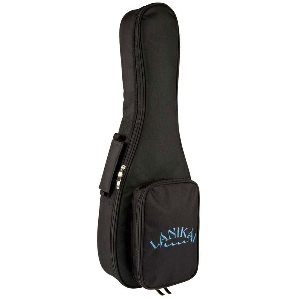 Lanikai Spruce Series Concert Ukulele with Gig Bag, Laminated Spruce Top, Pacific Walnut Back, Satin Finish, NuBone XB Nut, Aquila Strings — view 5