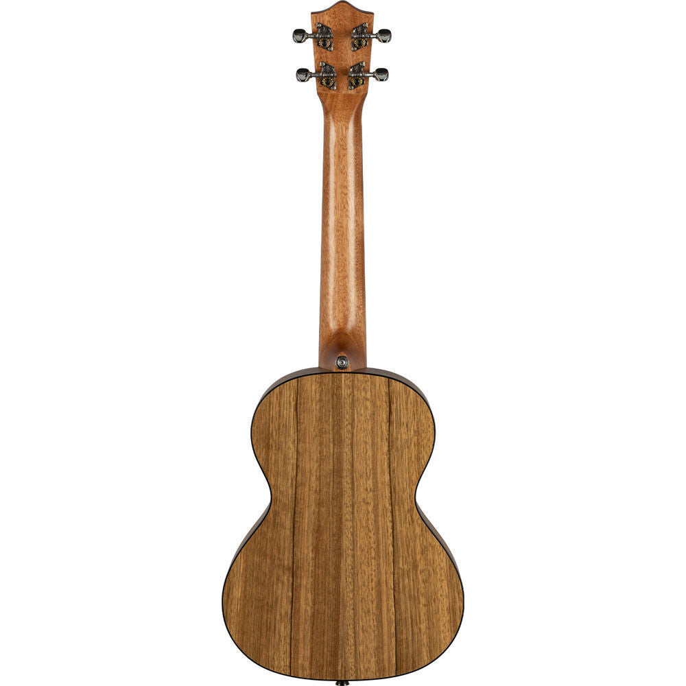Lanikai Spruce Series Tenor Ukulele with Padded Gig Bag, Natural Satin Finish, Laminated Spruce Top, Pacific Walnut Back and Sides — view 2