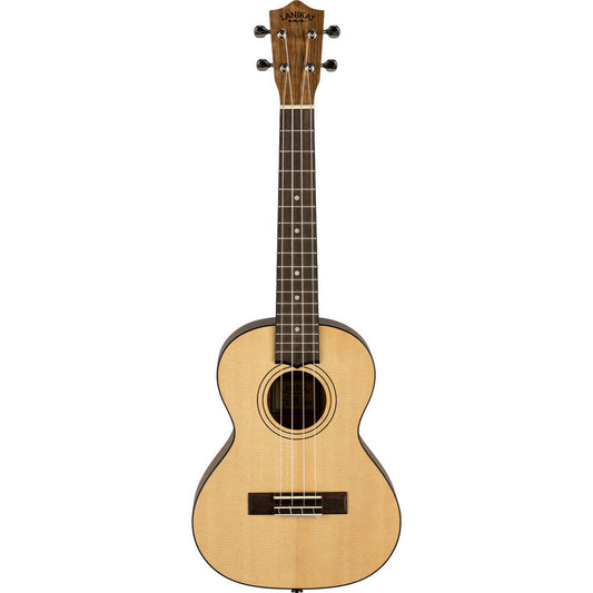 Lanikai Spruce Series Tenor Ukulele with Padded Gig Bag, Natural Satin Finish, Laminated Spruce Top, Pacific Walnut Back and Sides