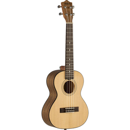 Lanikai Spruce Series Tenor Ukulele with Padded Gig Bag, Natural Satin Finish, Laminated Spruce Top, Pacific Walnut Back and Sides — view 3