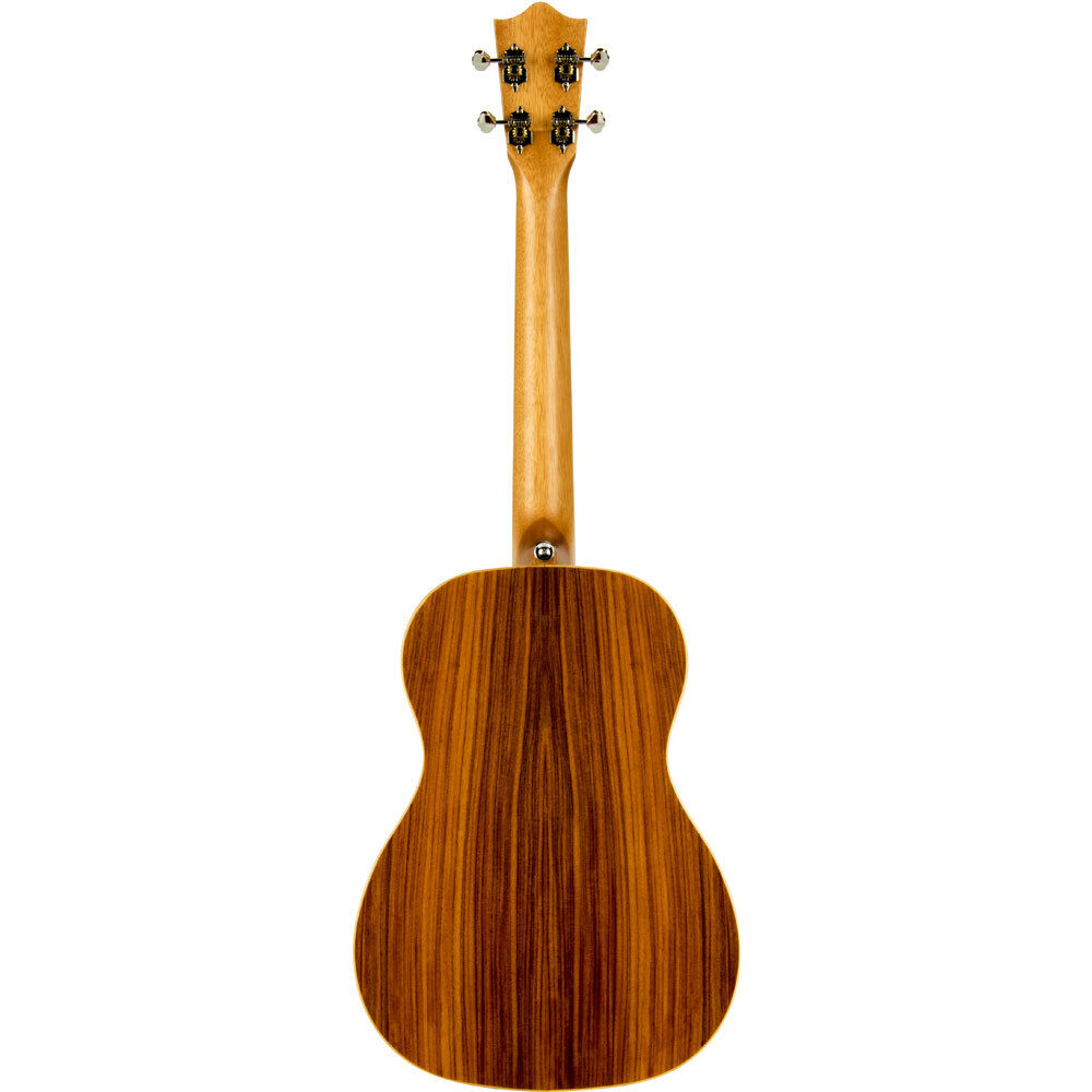 Lanikai Solid Spruce Top Baritone Ukulele with Natural Satin Finish and Padded Gig Bag — view 3