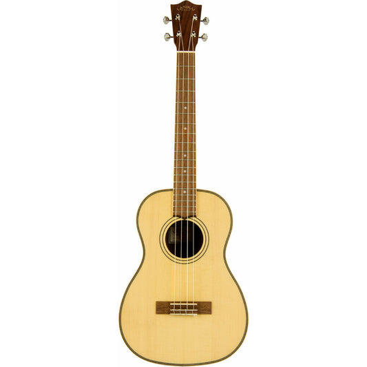 Lanikai Solid Spruce Top Baritone Ukulele with Natural Satin Finish and Padded Gig Bag