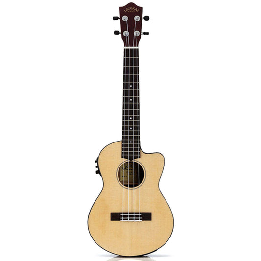 Lanikai Spruce Series Tenor Ukulele Natural Uke w/ Fishman Kula Pickup