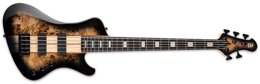 ESP LTD Stream-1005 5 String Bass Black Natural Burst