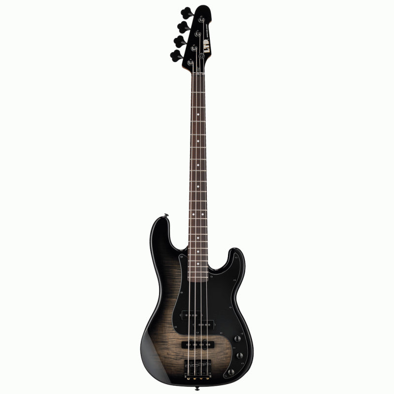 ESP LTD Surveyor-204DX Electric Bass Guitar Black Burst Finish