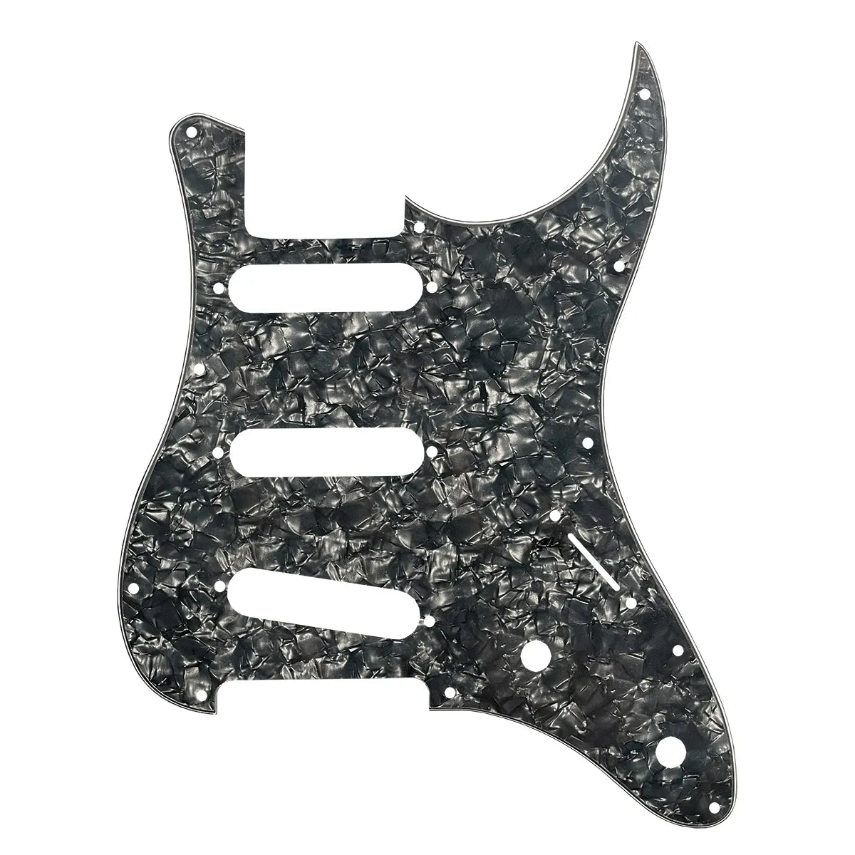 Levinson Sceptre Ventana Standard 3 Ply Pickguard - Pearl Black Scratchplate
