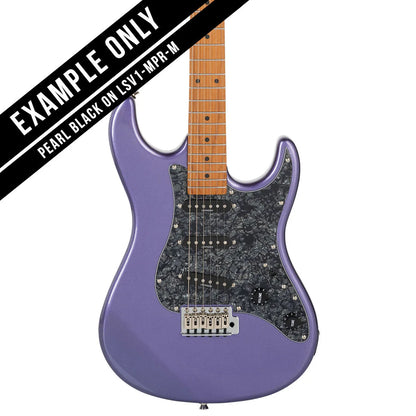 Levinson Sceptre Ventana Standard 3 Ply Pickguard - Pearl Black Scratchplate — view 5