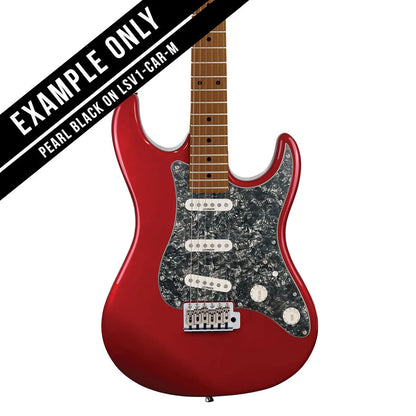 Levinson Sceptre Ventana Standard 3 Ply Pickguard - Pearl Black Scratchplate — view 4