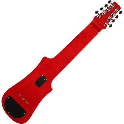 Vorson LT-230-8 8-String Lap Steel Guitar Transparent Red Finish — view 2