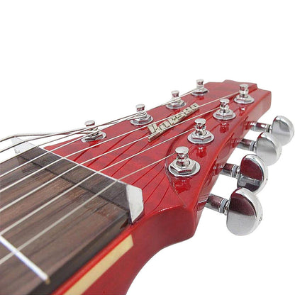 Vorson LT-230-8 8-String Lap Steel Guitar Transparent Red Finish — view 6