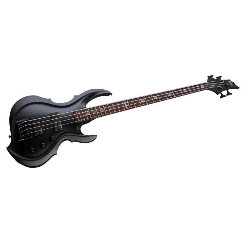 LTD Tom Araya 204 FRX Black Electric Bass Guitar — view 3
