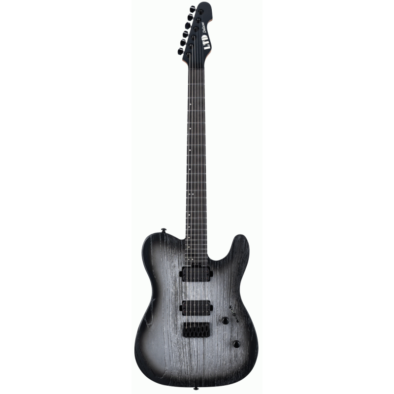 ESP LTD Deluxe TE-1000 Silver Blast Electric Guitar with Seymour Duncan Pickups