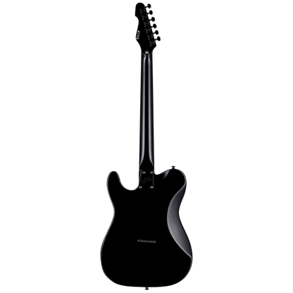 LTD TE-200 Black Jatoba Fretboard Electric Guitar — view 2