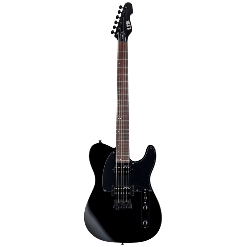LTD TE-200 Black Jatoba Fretboard Electric Guitar