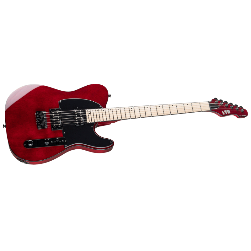 LTD TE-200 Electric Guitar Maple Board See Thru Black Cherry — view 3