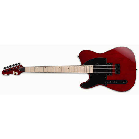 LTD TE-200 Left Hand Electric Guitar with Mahogany Body and ESP Designed LH-150 Pickups
