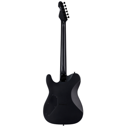 LTD TE-201 Black Satin Electric Guitar with Mahogany Body and ESP LH-150B Pickup — view 2