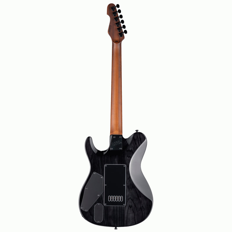 ESP LTD TH-1000 Evertune FM See Thru Black Sunburst Guitar — view 2