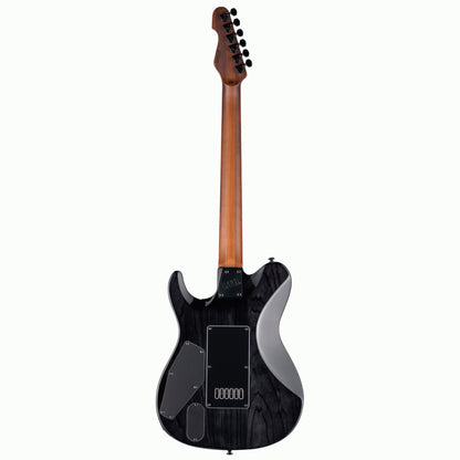 ESP LTD TH-1000 Evertune FM See Thru Black Sunburst Guitar — view 2
