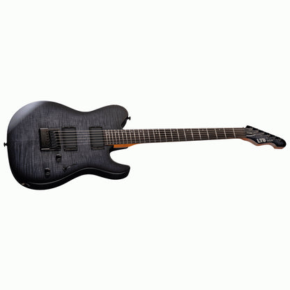 ESP LTD TH-1000 Evertune FM See Thru Black Sunburst Guitar — view 3