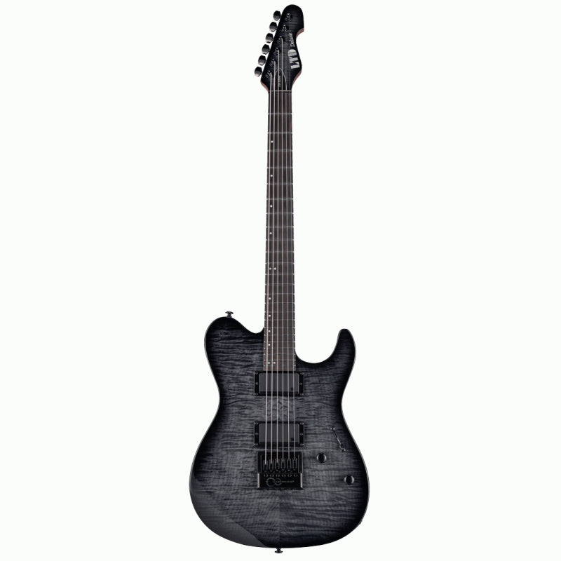 ESP LTD TH-1000 Evertune FM See Thru Black Sunburst Guitar