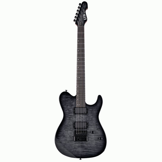 ESP LTD TH-1000 Evertune FM See Thru Black Sunburst Guitar