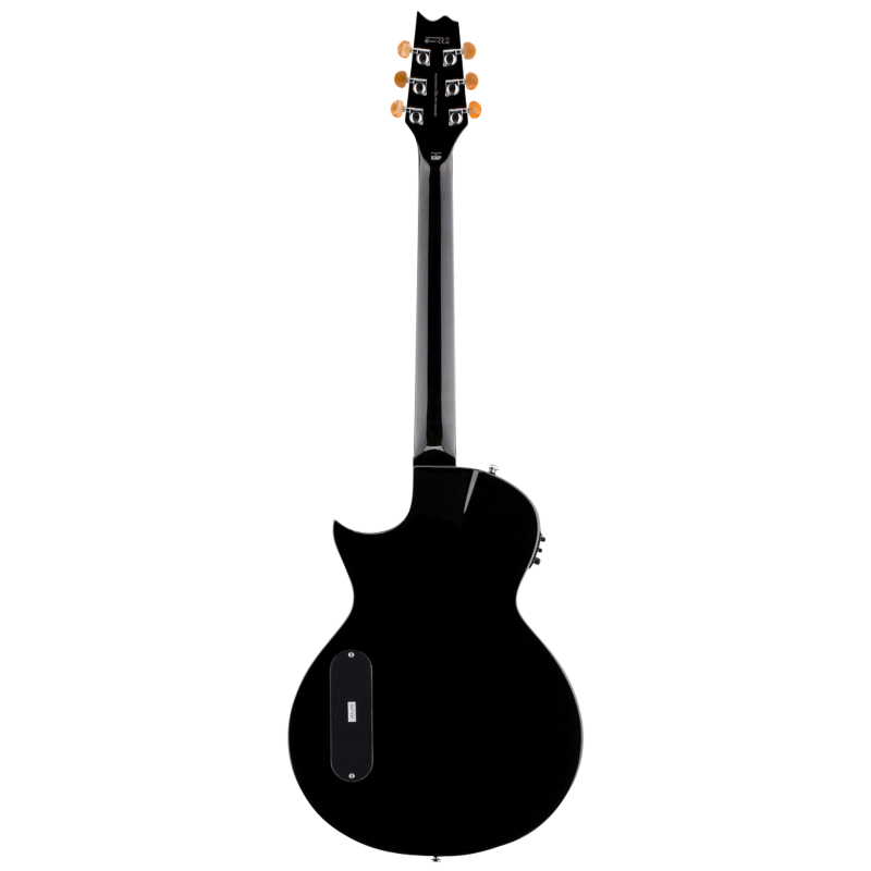 LTD TL-6 Thinline Electric Guitar Black — view 2