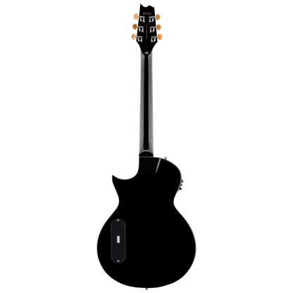 LTD TL-6 Thinline Electric Guitar Black — view 2