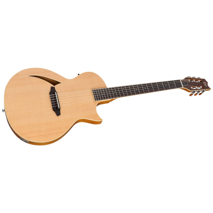 LTD TL-6 Nylon Thinline Acoustic Guitar Natural — view 3