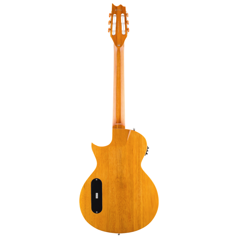 LTD TL-6 Nylon Thinline Acoustic Guitar Natural — view 2